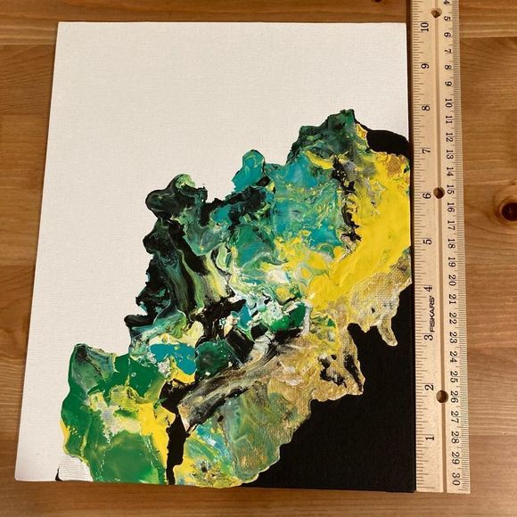 New Original Signed Artwork Acrylic on Canvas - Picture 4 of 5